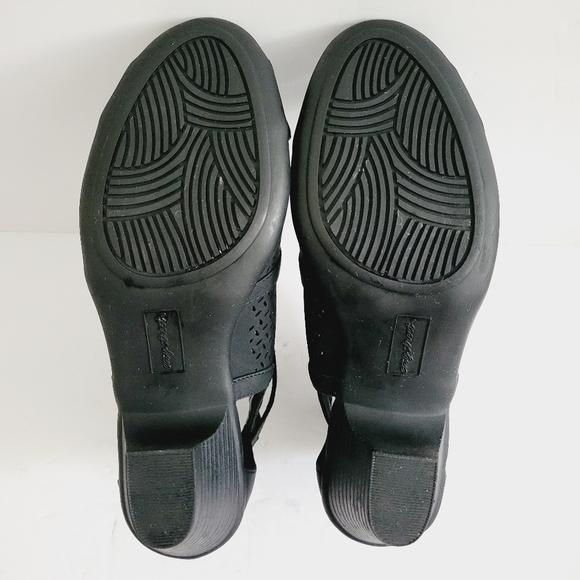 New Easy Street Carrigan Open Toe Bootie Black Size 7,5 - Picture 7 of 8